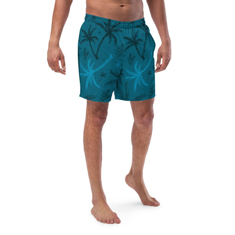 Summer of Sacrifice Blue Men's swim trunks