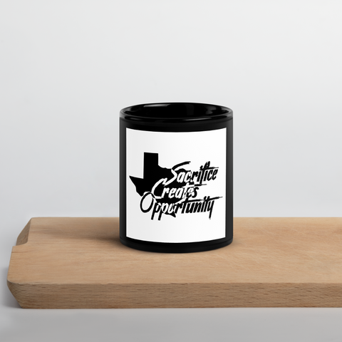 Texas SCO Black Mug