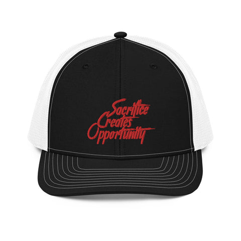 SCO Red Logo Trucker Cap