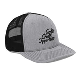 SCO Black Logo Trucker Cap